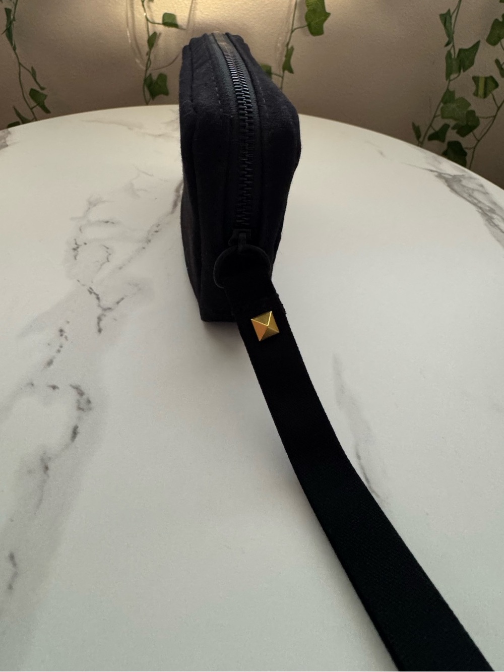 Valentino Black Wristlet Clutch Pouch GWP!! - Picture 5 of 6